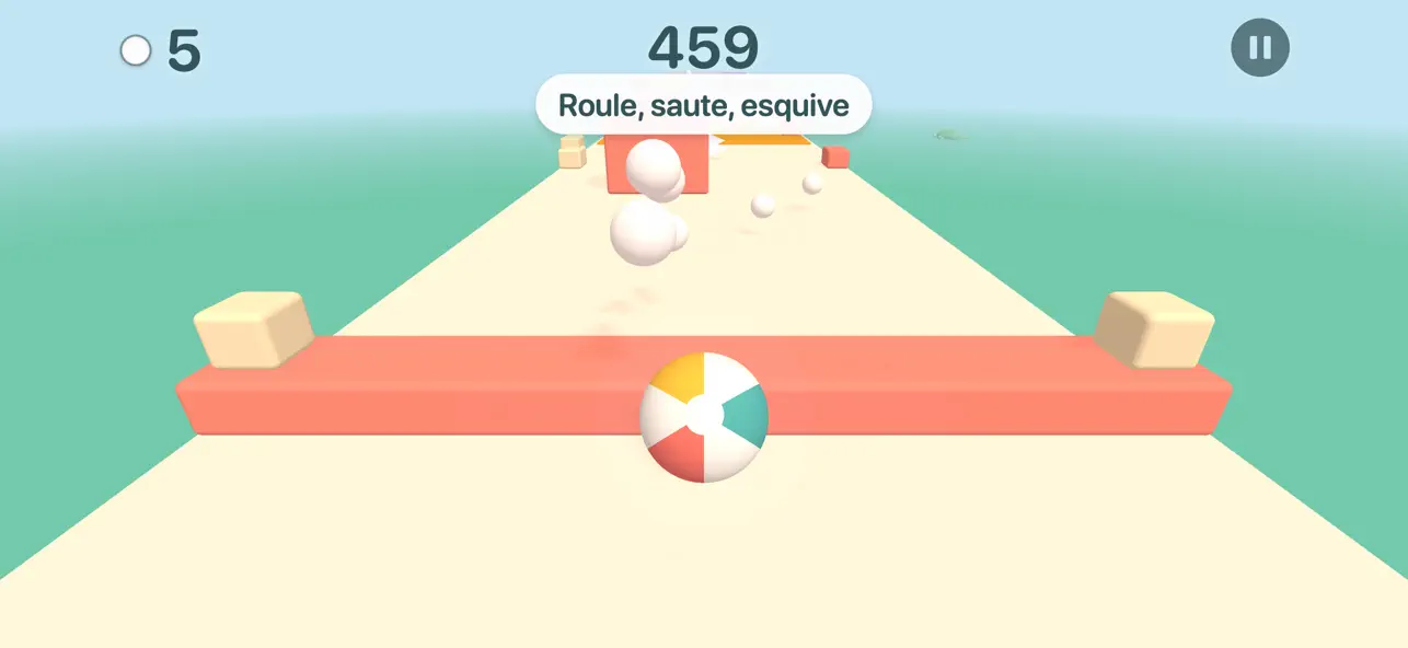 Screenshot #2 pour Cozy Ball – Course zen