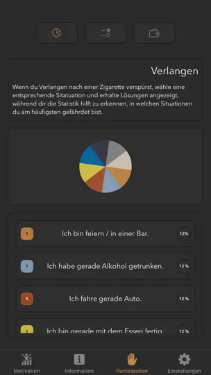 Screenshot von Rauchfrei --~ Rauchen Aufhören auf dem iPhone 4