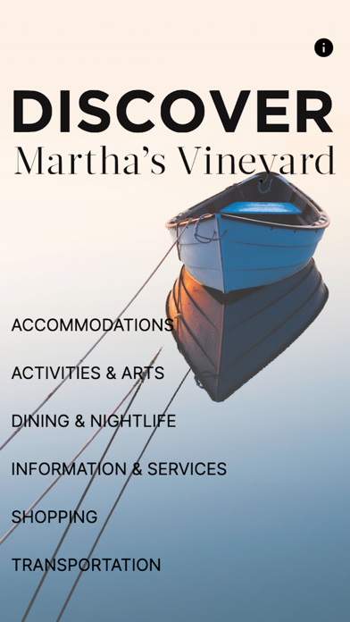 Discover Martha's Vineyard Screenshot
