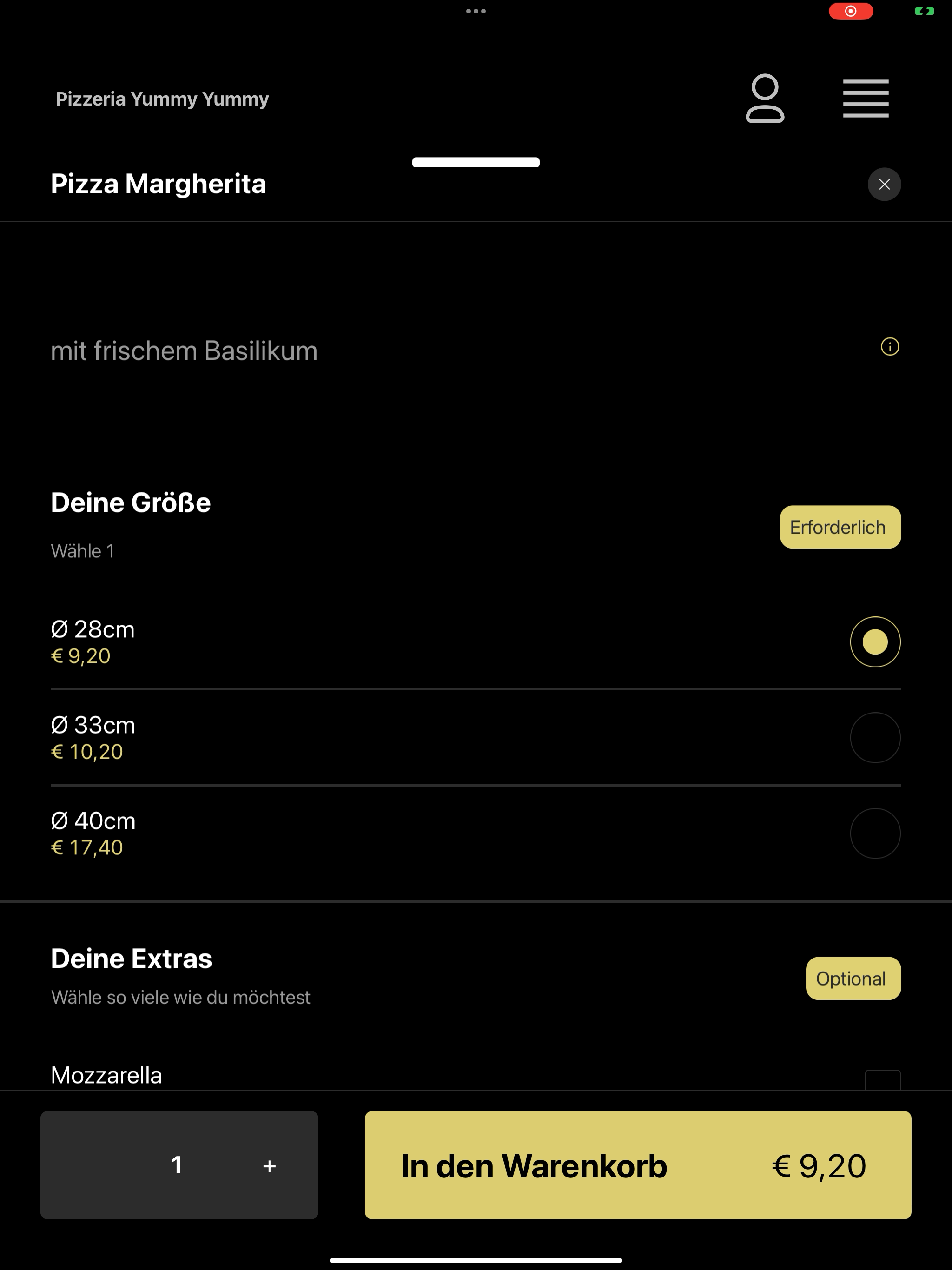 Pizzeria Yummy Yummy screenshot 14