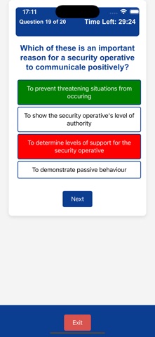 Door Supervisor Mock Tests Screenshot 7 of 8