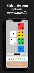 Qwixx Dice Assistant screenshot