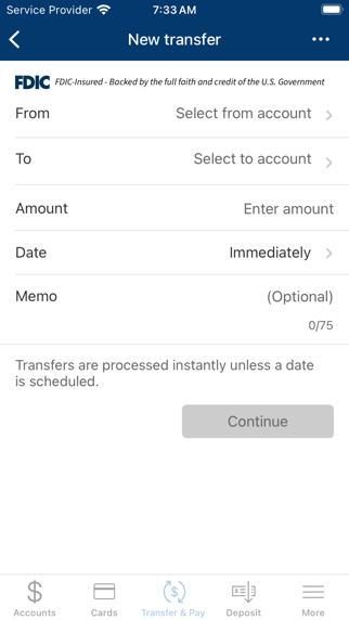 Feliciana Bank and Trust Screenshot