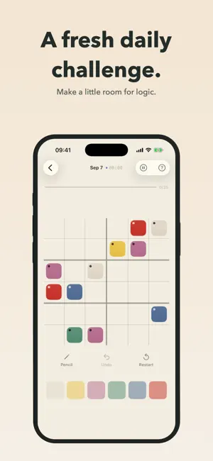 MiniHue: Color Mini Sudoku 6x6 screenshot 3
