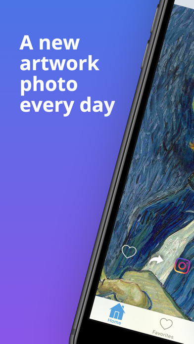 Artworks – One artwork a day Screenshot