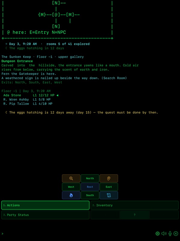 DnD RPG: Text Adventure screenshot 6