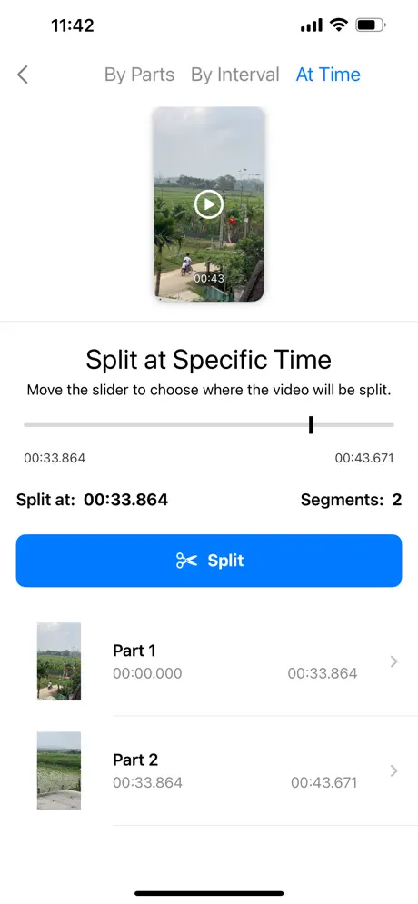 VidVid - Split Video 视频分割大师应用截图