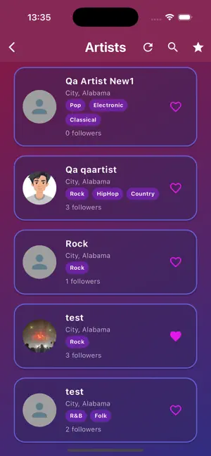 Shout - Music Concerts&Artists screenshot 4