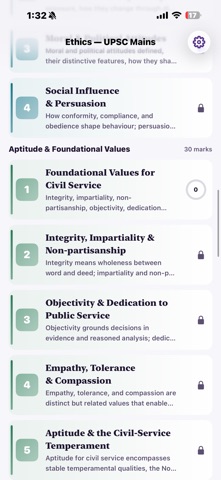 UPSC CSE Mains Quiz Screenshot 8 of 10