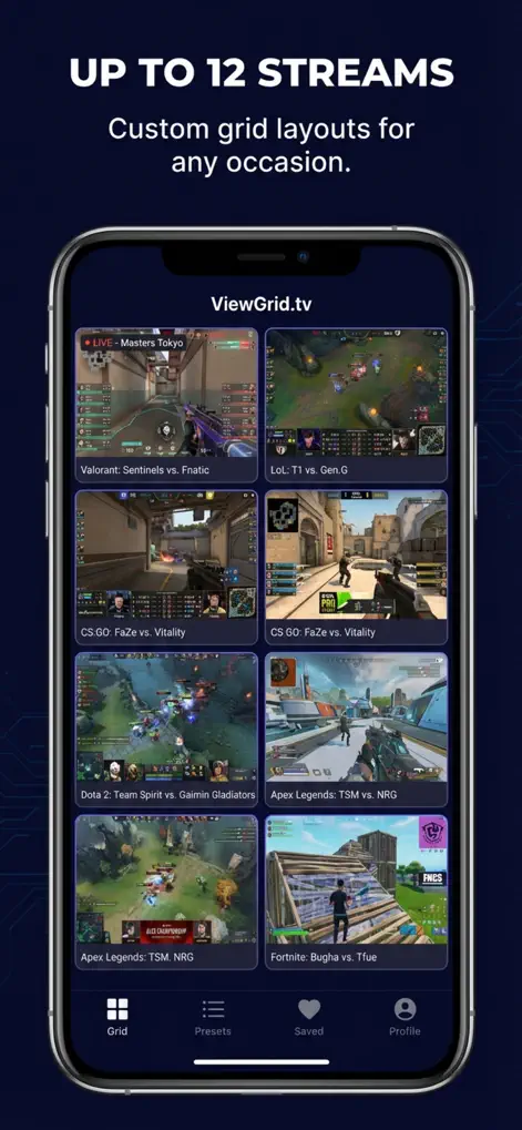ViewGrid - Multi Stream Viewer - Entertainment App | MWM