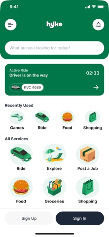 Hitchhyke — Get Anything Done screenshot