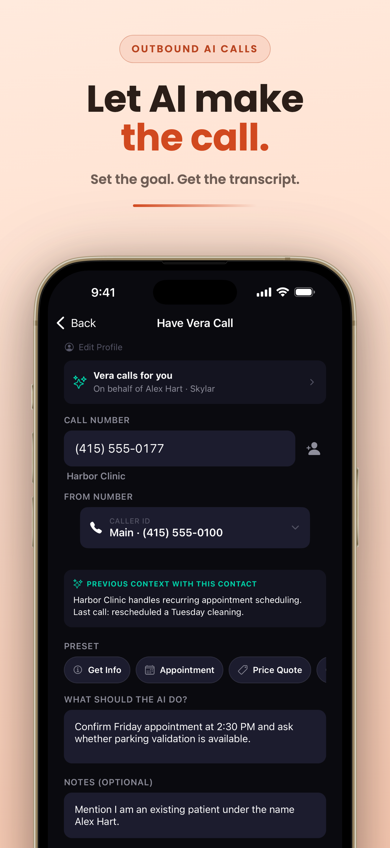 VeraDial - AI Receptionist screenshot 5