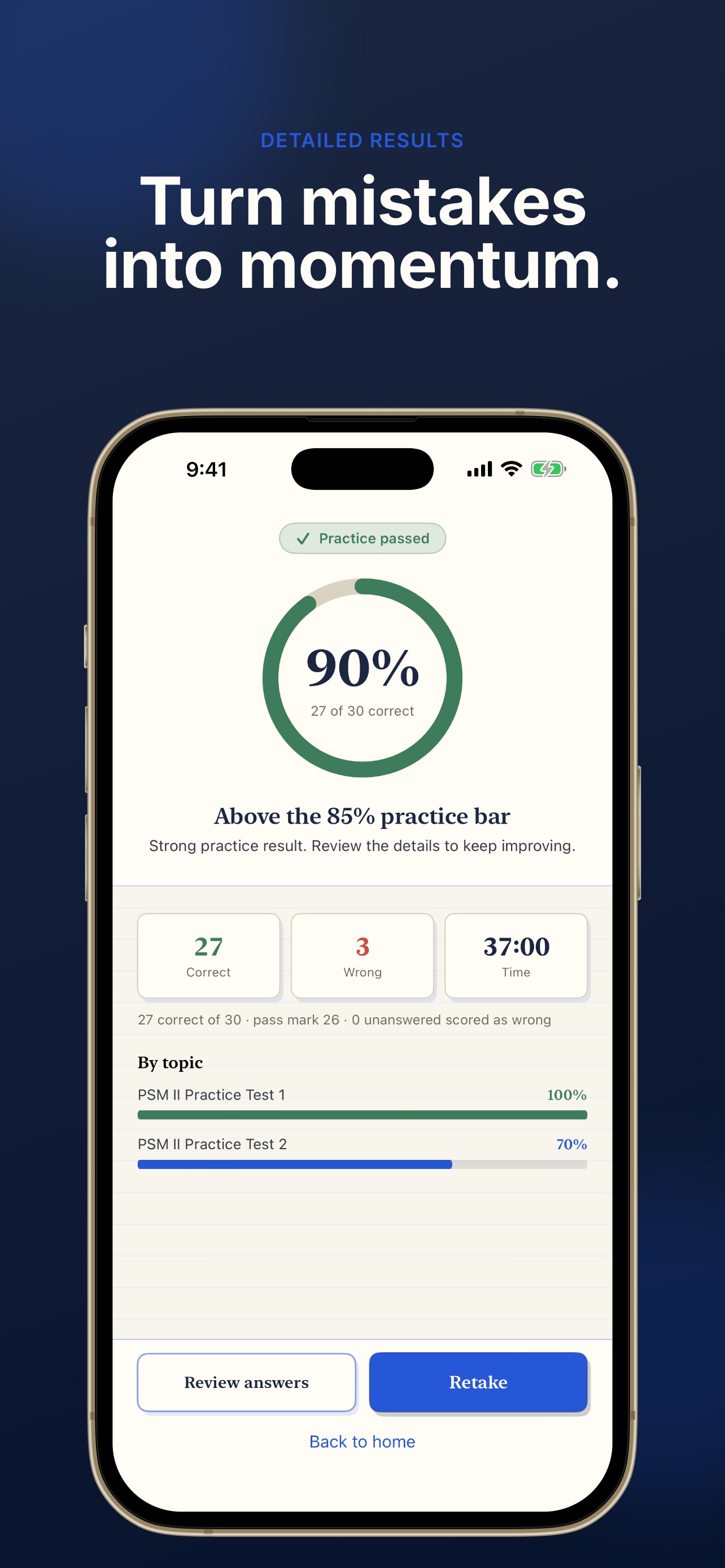 Screenshot 1 of ScrumMaster II Prep