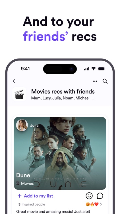 Memorizer: movies books series screenshot-4