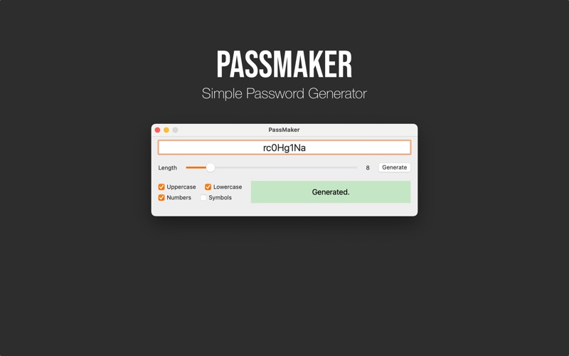 PassMaker Desktop app screenshot