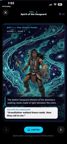 Starlight Comic Universe iPhone screenshot
