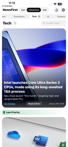 NewsFirst Screenshot 2 of 7