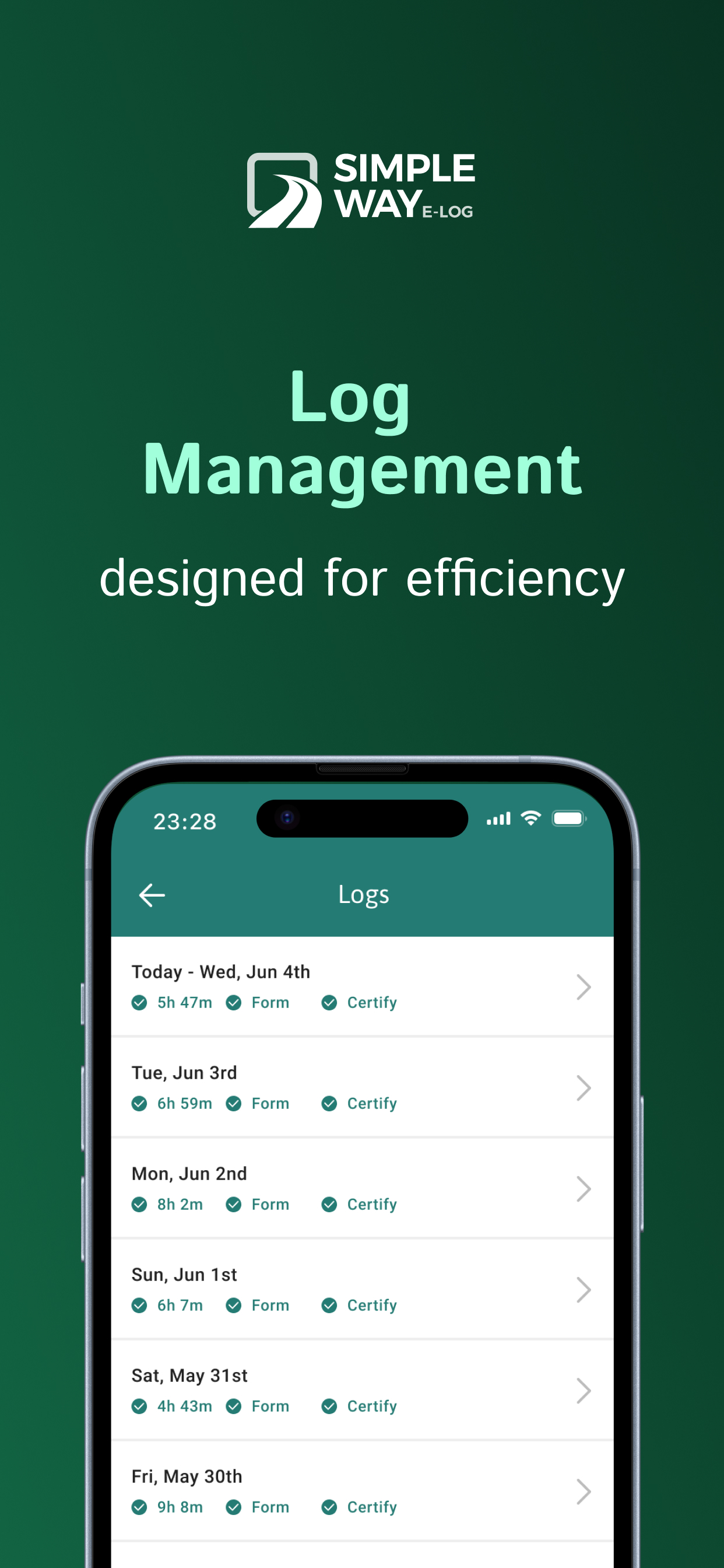 SIMPLE WAY E-LOG