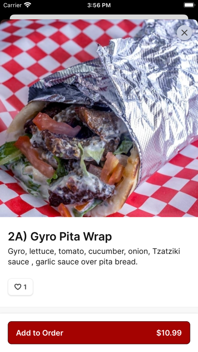 Gyro Guys iPhone screenshot 3 - Food & Drink app