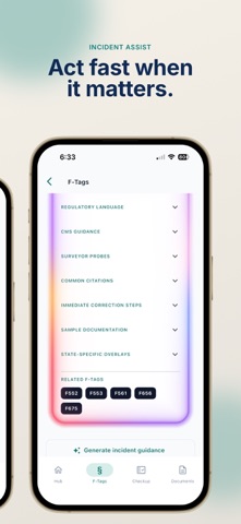 SNF Compliance HUB iPhone screenshot