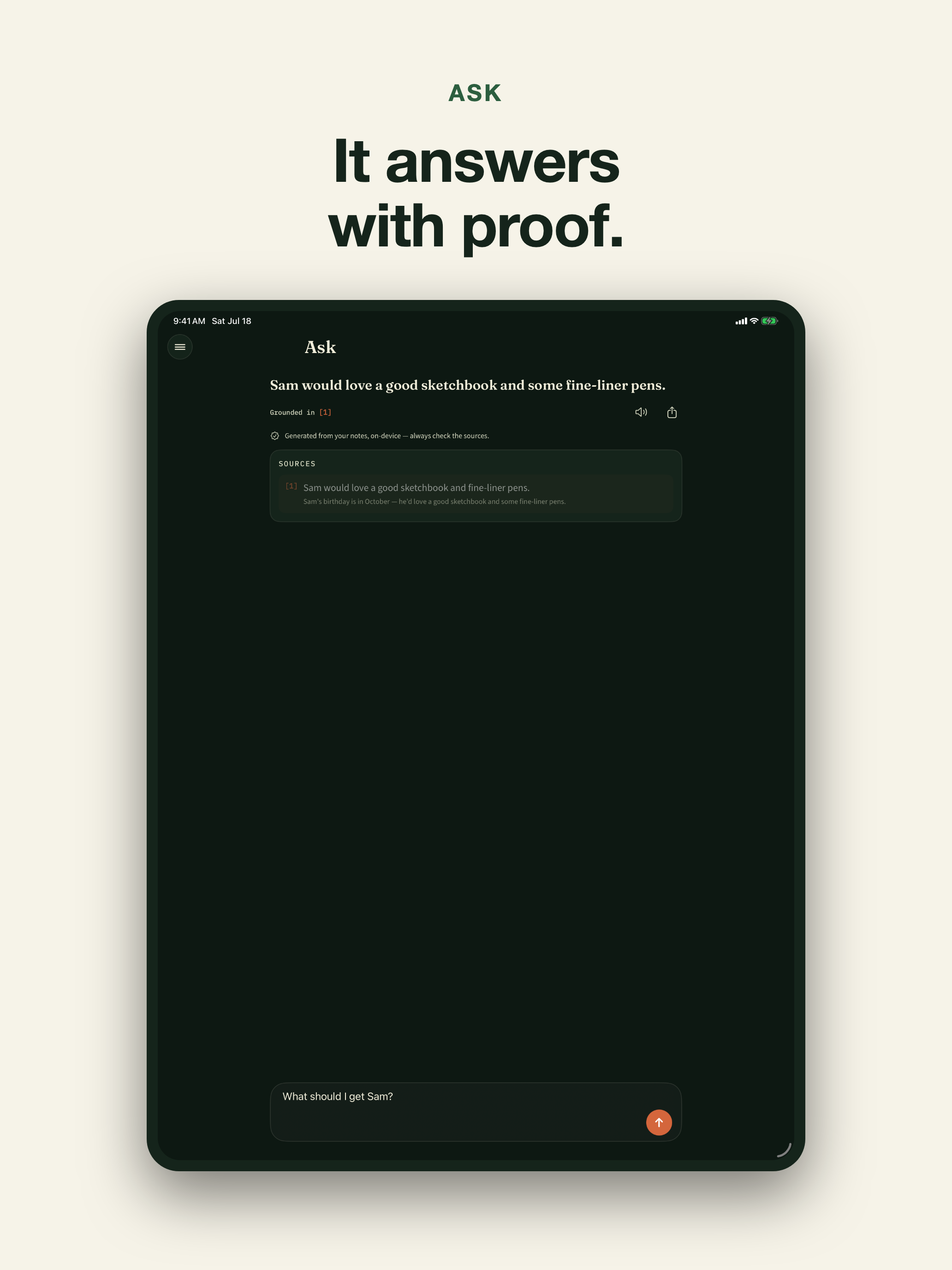 Private AI Notes: Second Brain screenshot 6