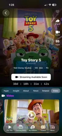 Movie Appのスクリーンショット（1/10）