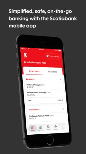 Scotiabank screenshot 1