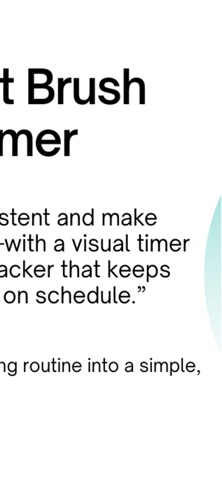 Smart Brush Timer iPhone screenshot