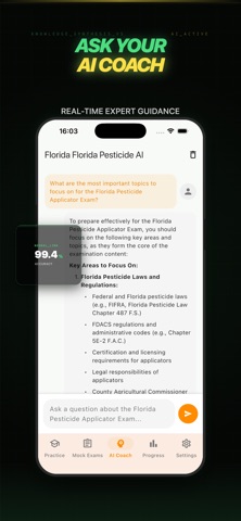 FL Pesticide Applicator Exam iPhone screenshot