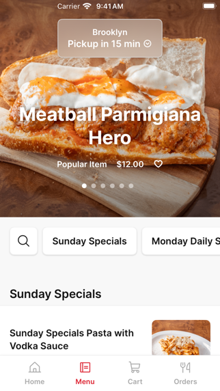 App screenshot