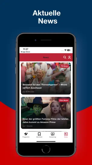 Screenshot von TV Today - Fernsehprogramm auf dem iPhone 8