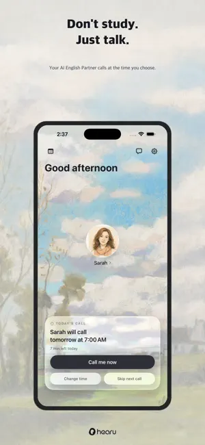 hearu - AI English Calls screenshot 1