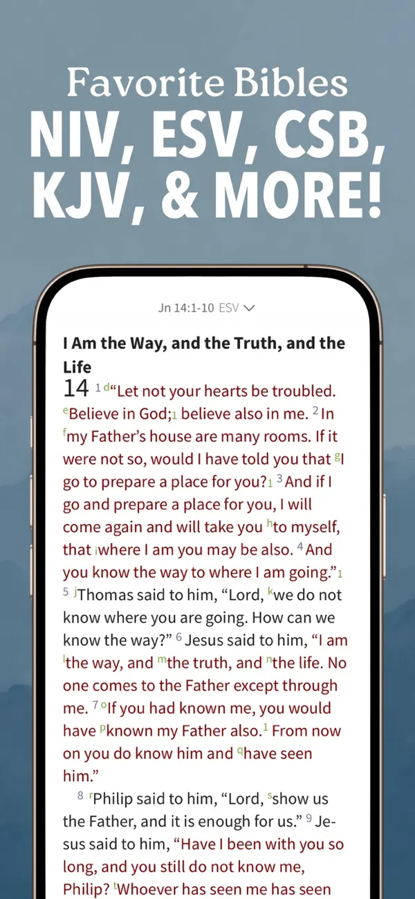 #1. Bible App - Read & Study Daily (iOS) 由: Gospel Technologies LLC