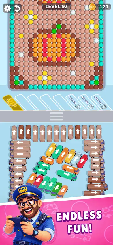 Bubble Bus: Parking Jam Puzzle screenshot 2