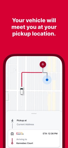 Keoride SA iPhone screenshot