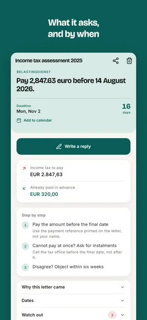Letrin: Translate Dutch Mail screenshot 2