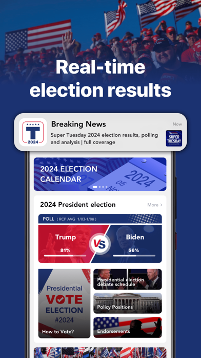 MAGA 2024 - Trump Tracker Appのおすすめ画像1