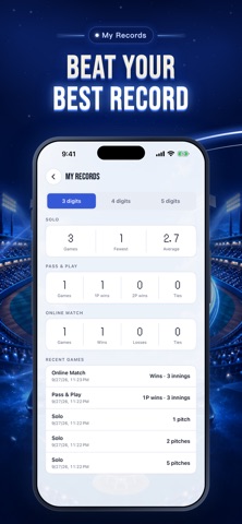 Number Baseball Duel - Puzzle screenshot 6