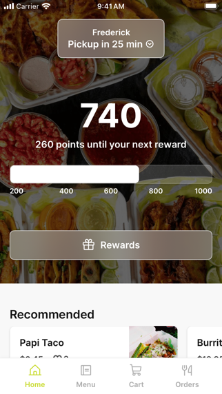 Big Papi's - Real Good Tacos iPhone screenshot 1 - Food & Drink app