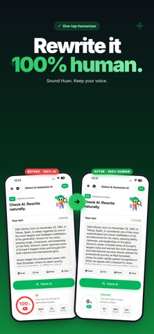 AI Detector & Humanizer GPT iPhone screenshot