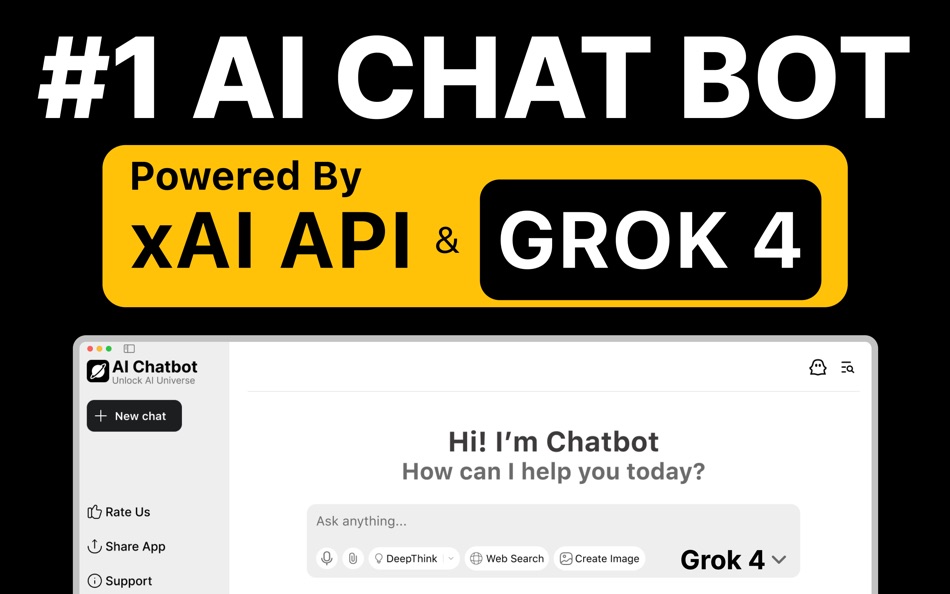 #1. G.AI: Ask AI Chatbot Assistant (macOS) 게시자: Muhammad Usama Amin