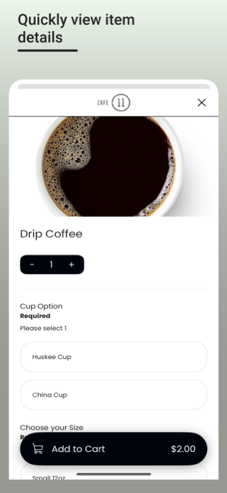 Cafe 11 Screenshot 3 of 3