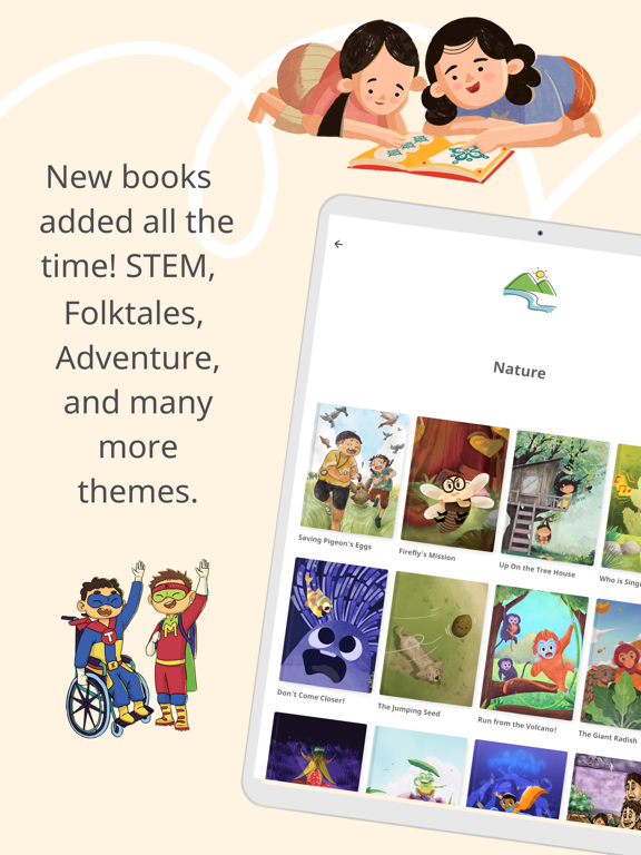 Let's Read - Digital Library iPad screenshot 4 - Book app