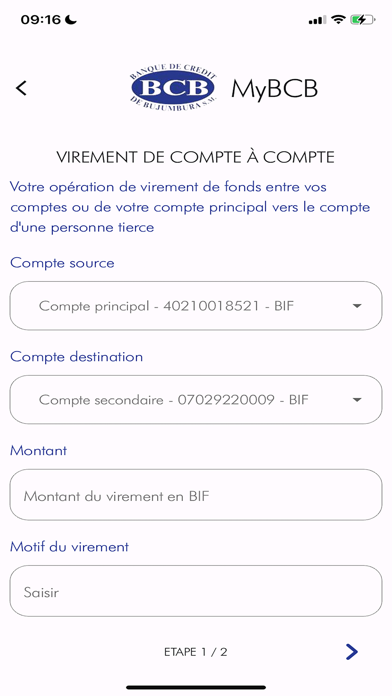 MyBCB Screenshot