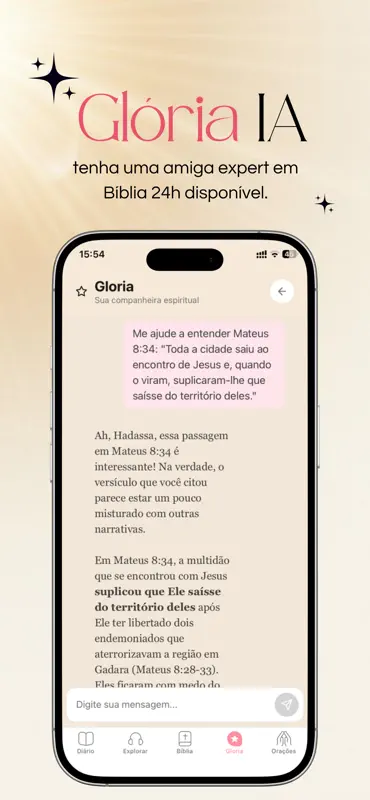 GlowApp - Devocional Feminino screenshot 5 of 8