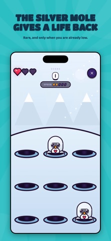 Mole Rush: Endless Whack screenshot 4