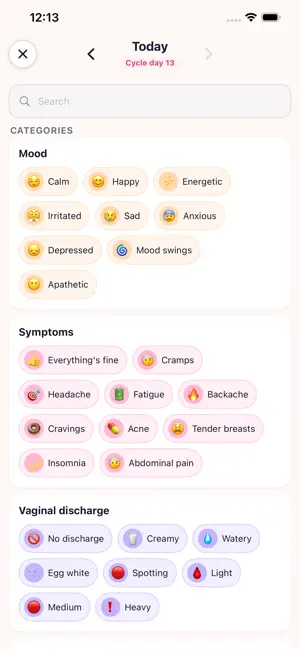 Bluma: Period & Cycle Tracker screenshot 4