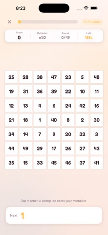 Lobie: Daily Focus Drills screenshot 2