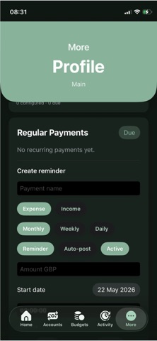 Ledge Finance Tracker Screenshot 9 of 10
