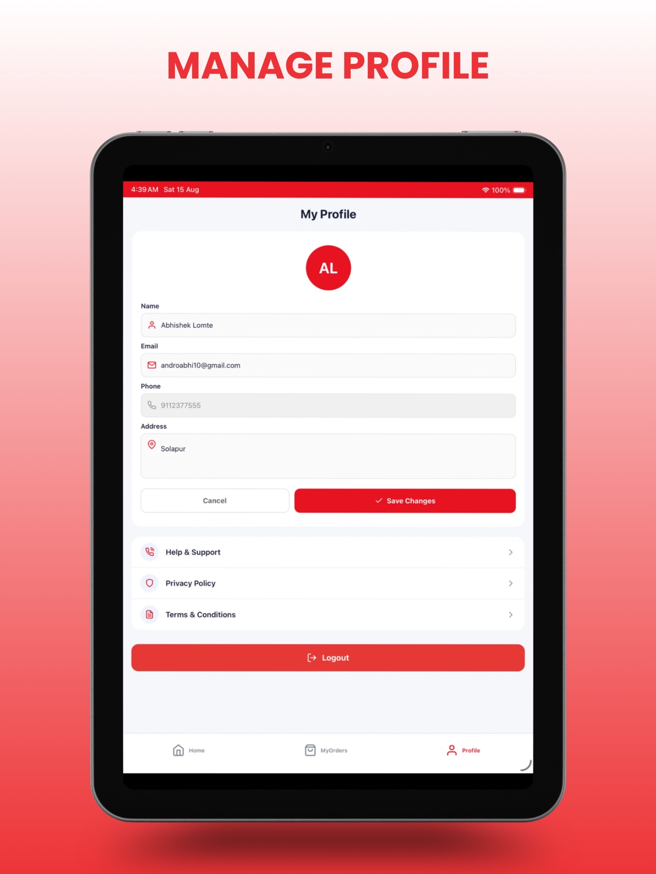 Screenshot 9 of Hotel Ajinkya – Food Ordering